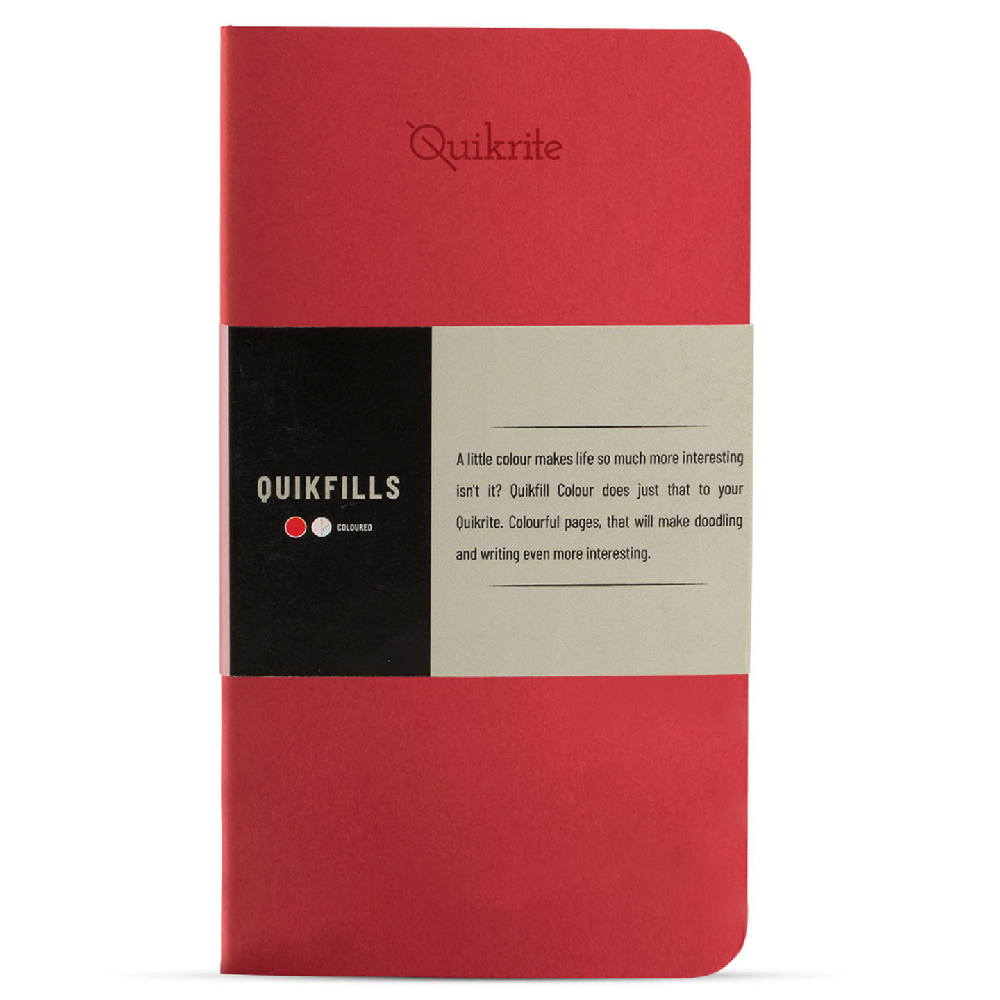 Pennline Quikfill Coloured (Quikrite) Pack Of 2 – Red