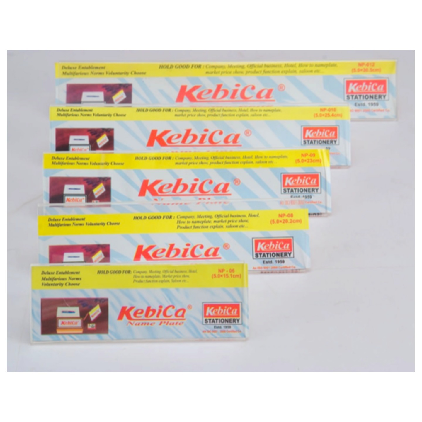 Kebica Name Plates (Available In All Sizes )