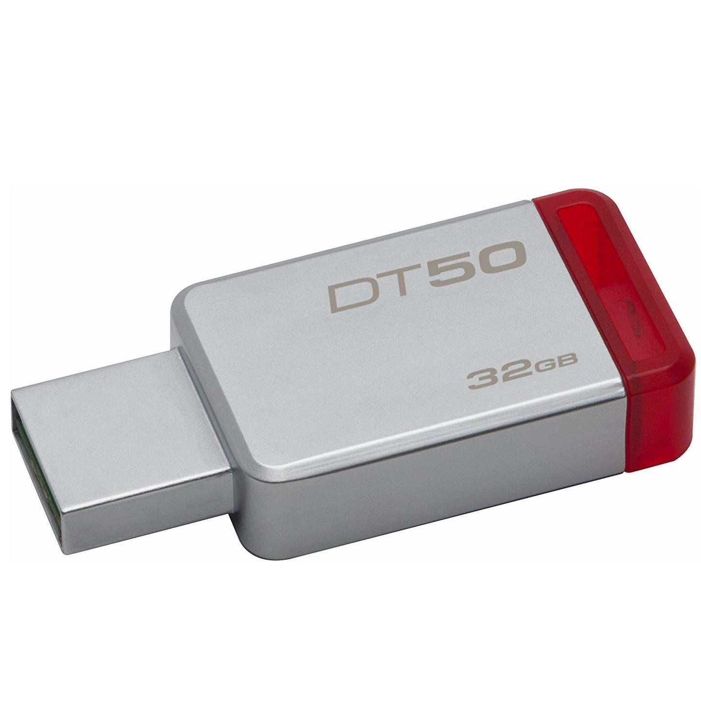 Kingston 32GB Pen Drive, 3.0, DT50, Metal