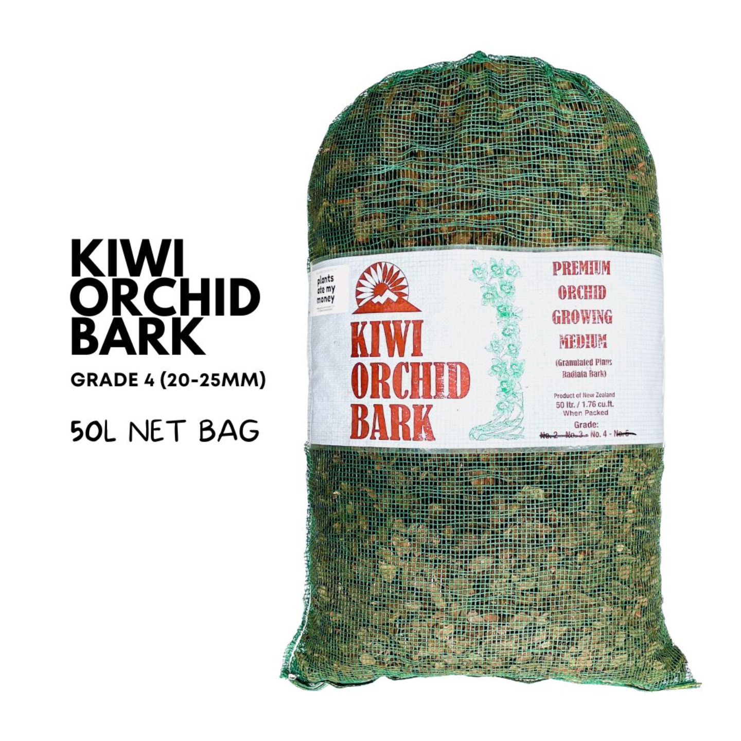 Kiwi Orchid Bark Grade 4 50L