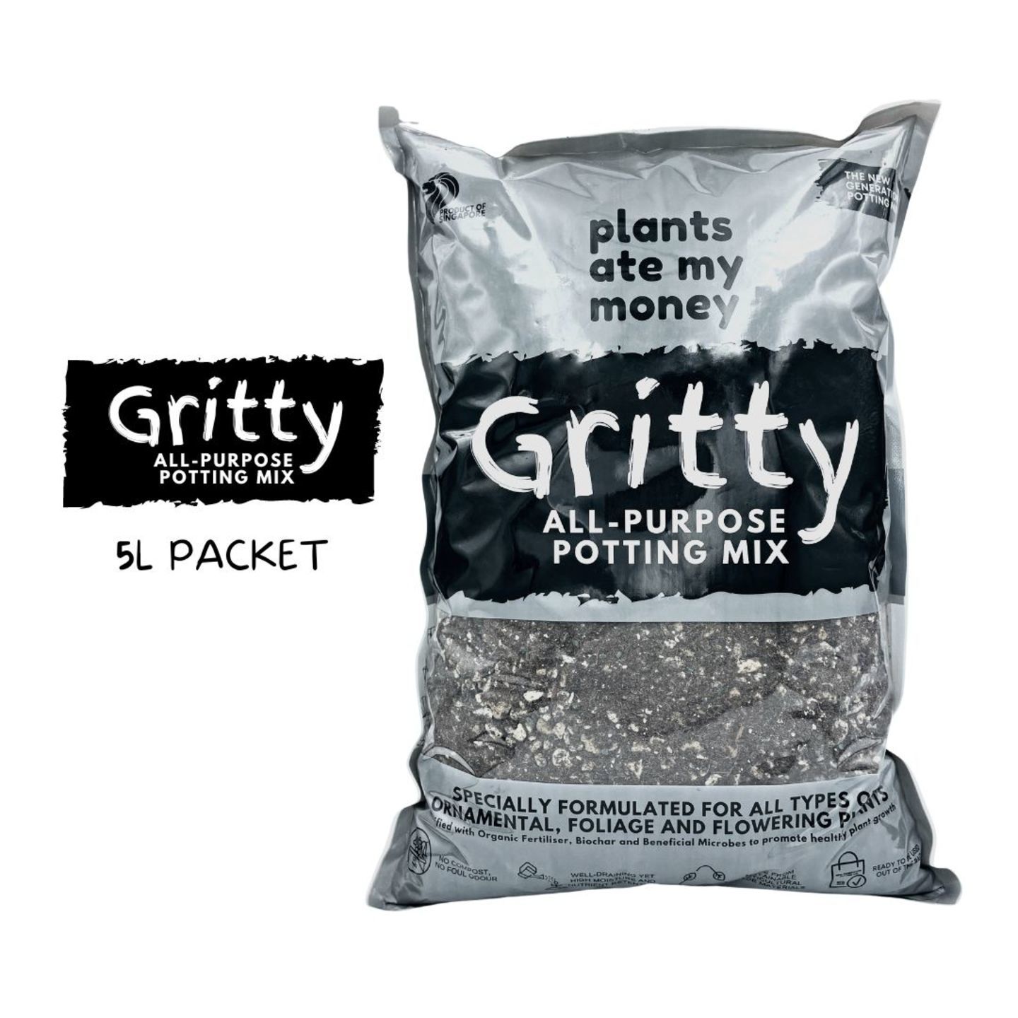 Gritty All-Purpose Potting Mix 5L