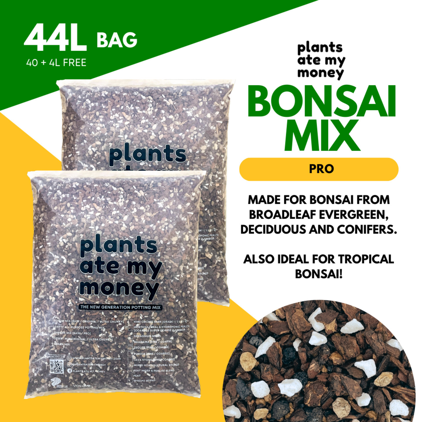 Bonsai Mix - Pro 44L