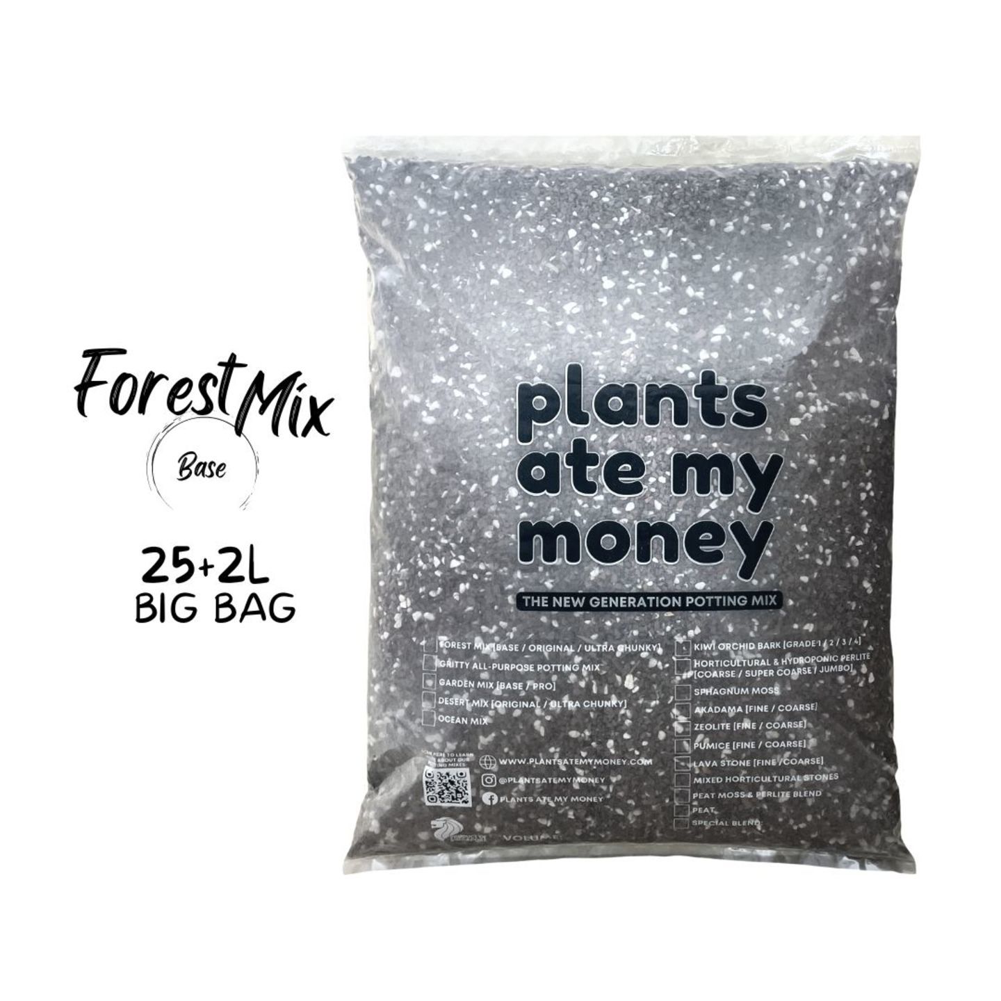Big Bag Base Forest Mix  25L + 2L FREE