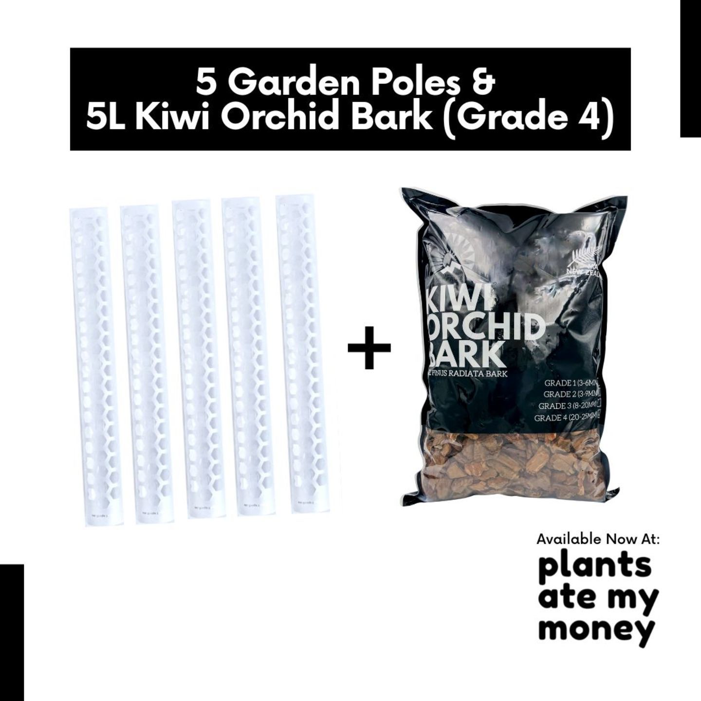 5L KOB & 5pcs Garden Pole Our Gentle Garden