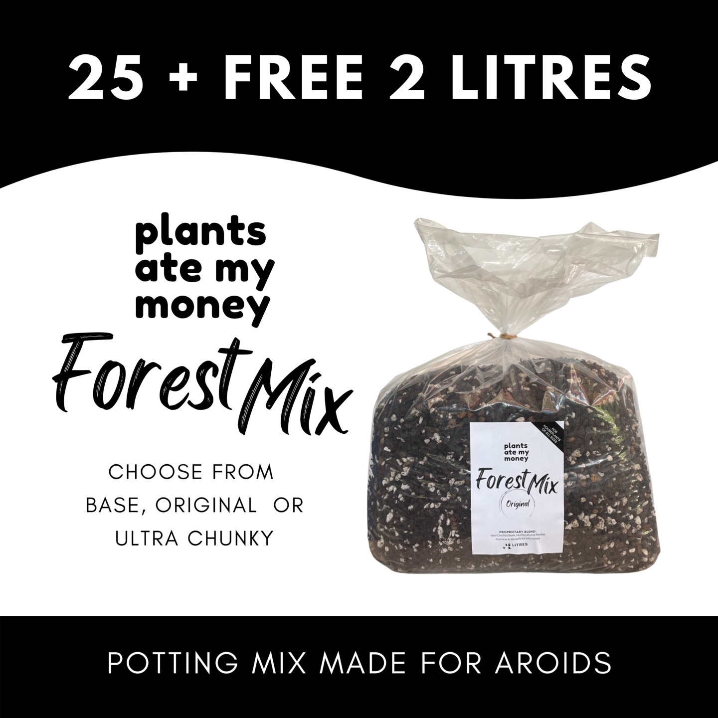 Forest Mix - Base 25L + 2L Free