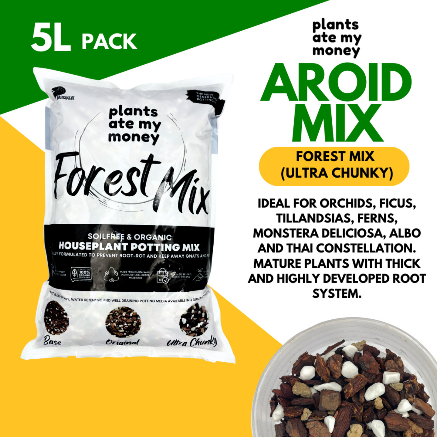 Forest Mix - Ultra Chunky 5L