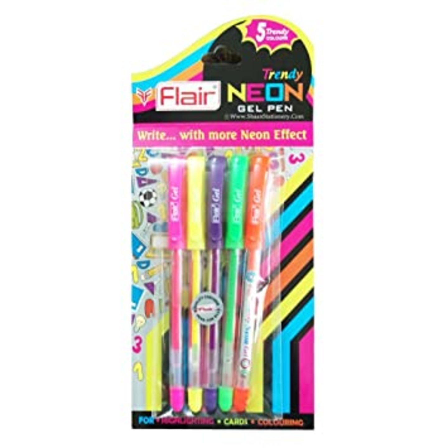 Flair Neon Gel Pen