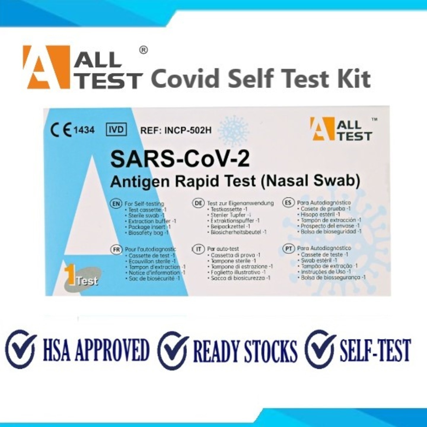 Alltest Covid Antigen Rapid Test