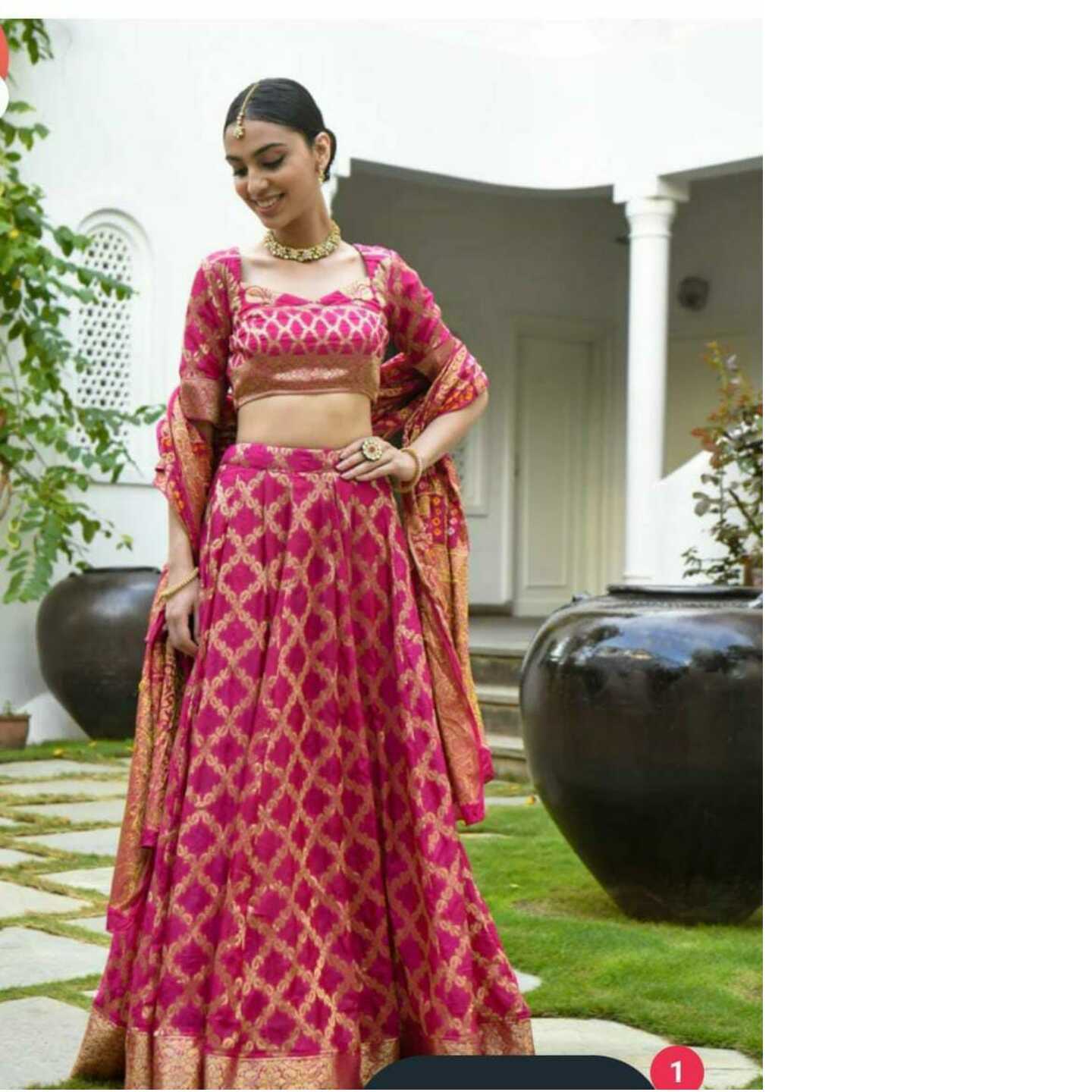 Exquisite Rajasthani Bandhej Gharchola Lehenga: Traditional Elegance for All Occasions