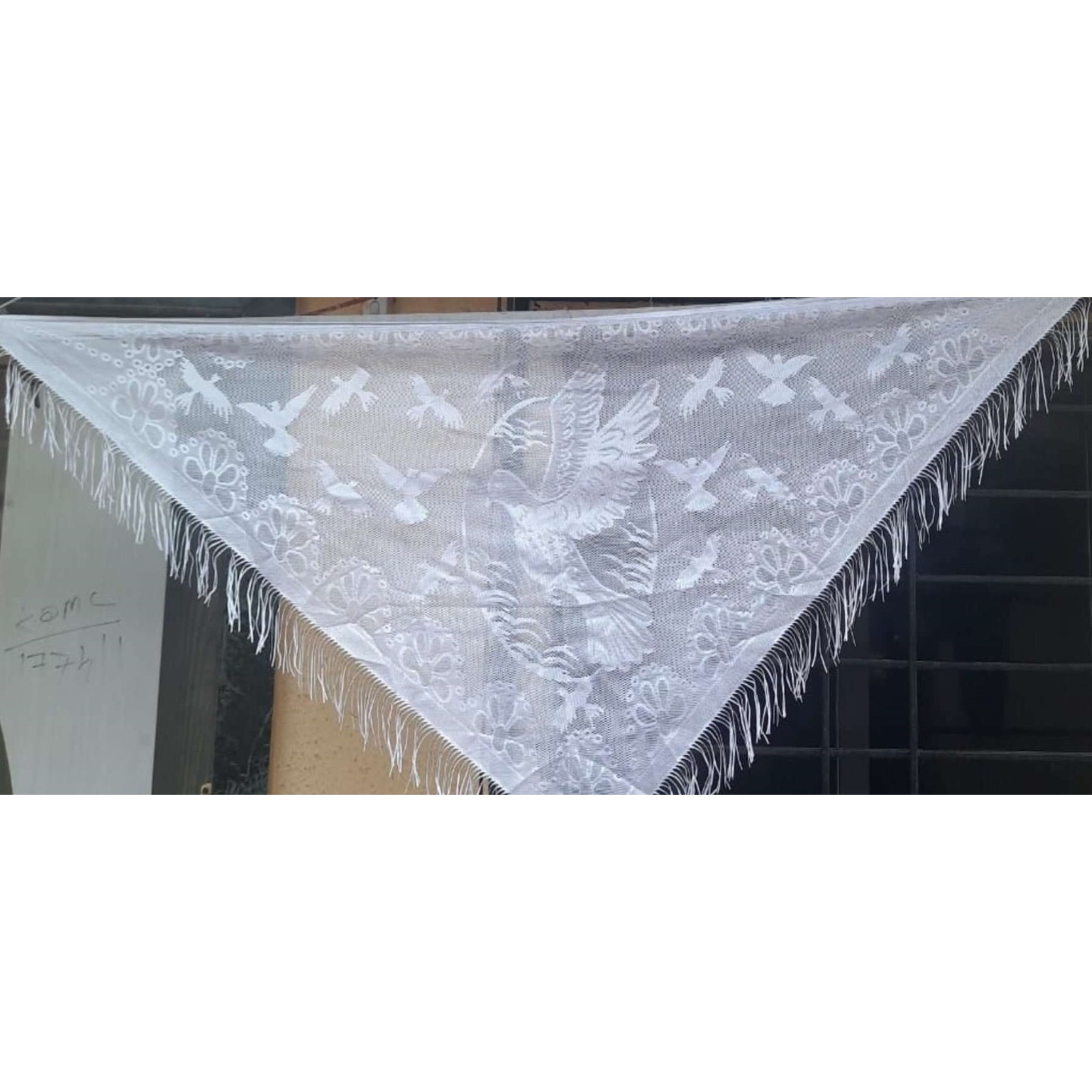 Christian Triangle Mantilla Veil or Scarf