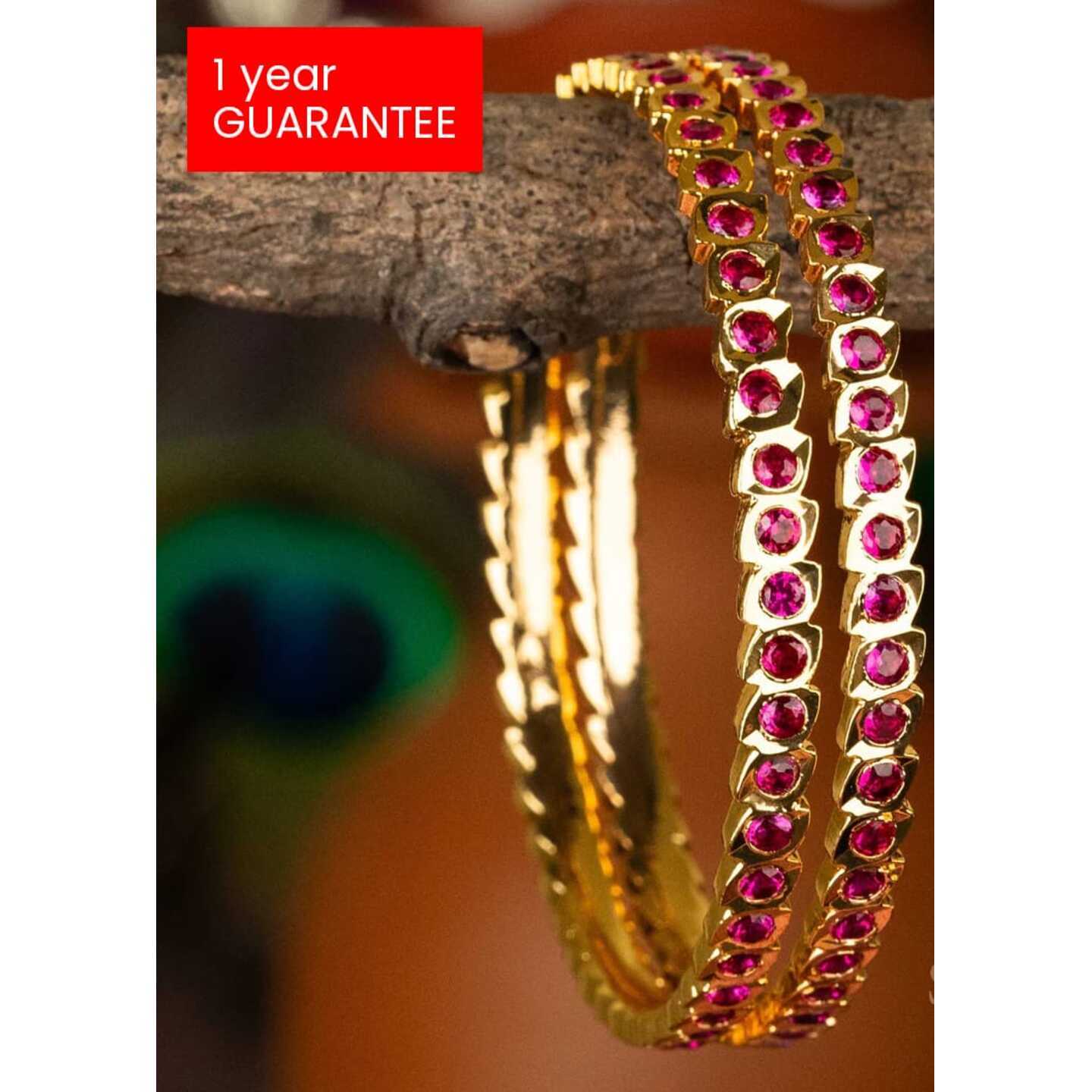 Red impon Bangles