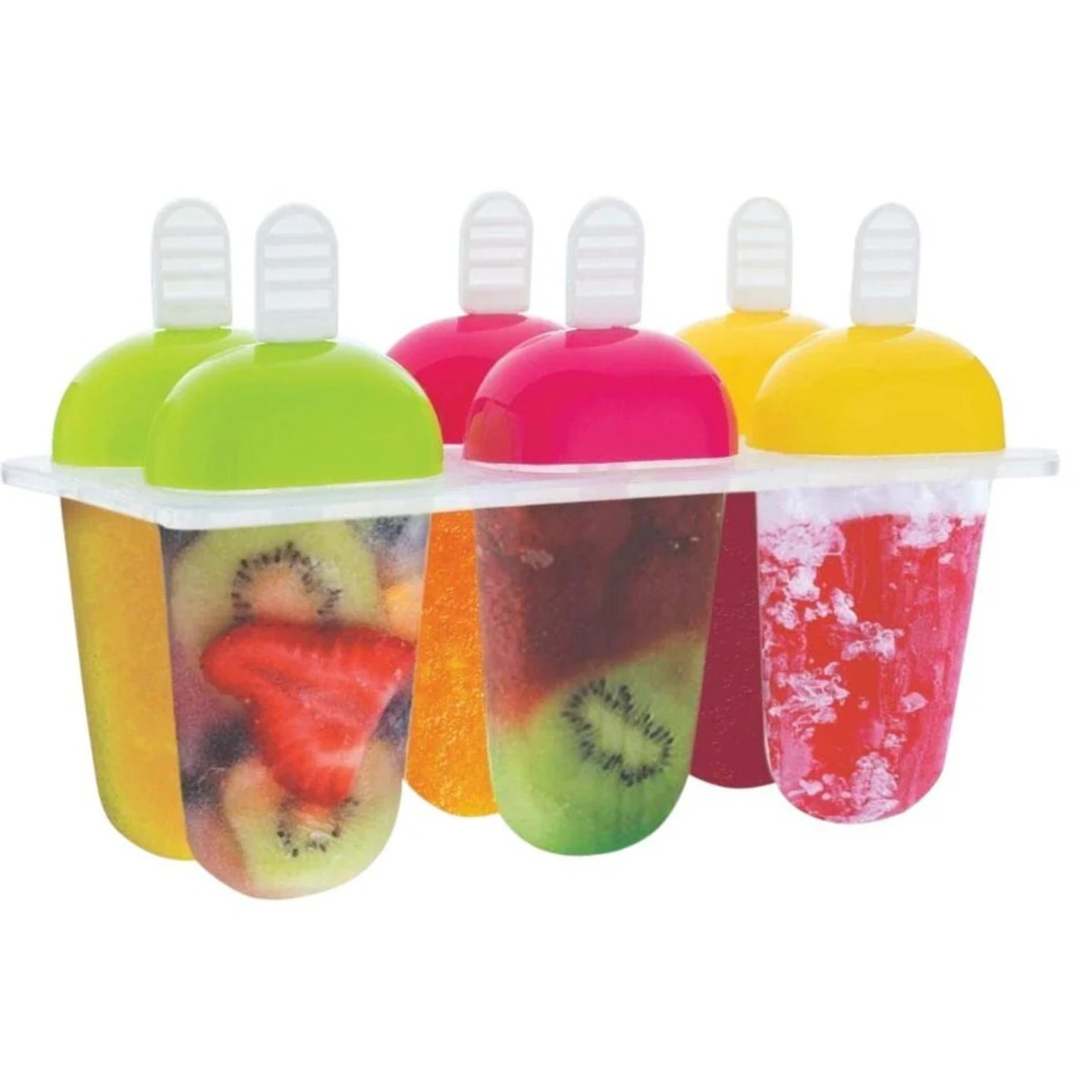 Kulfi, Icecream ,Candy,Popsiclle Mould  Tray of 6 Candy with Reusable Stick