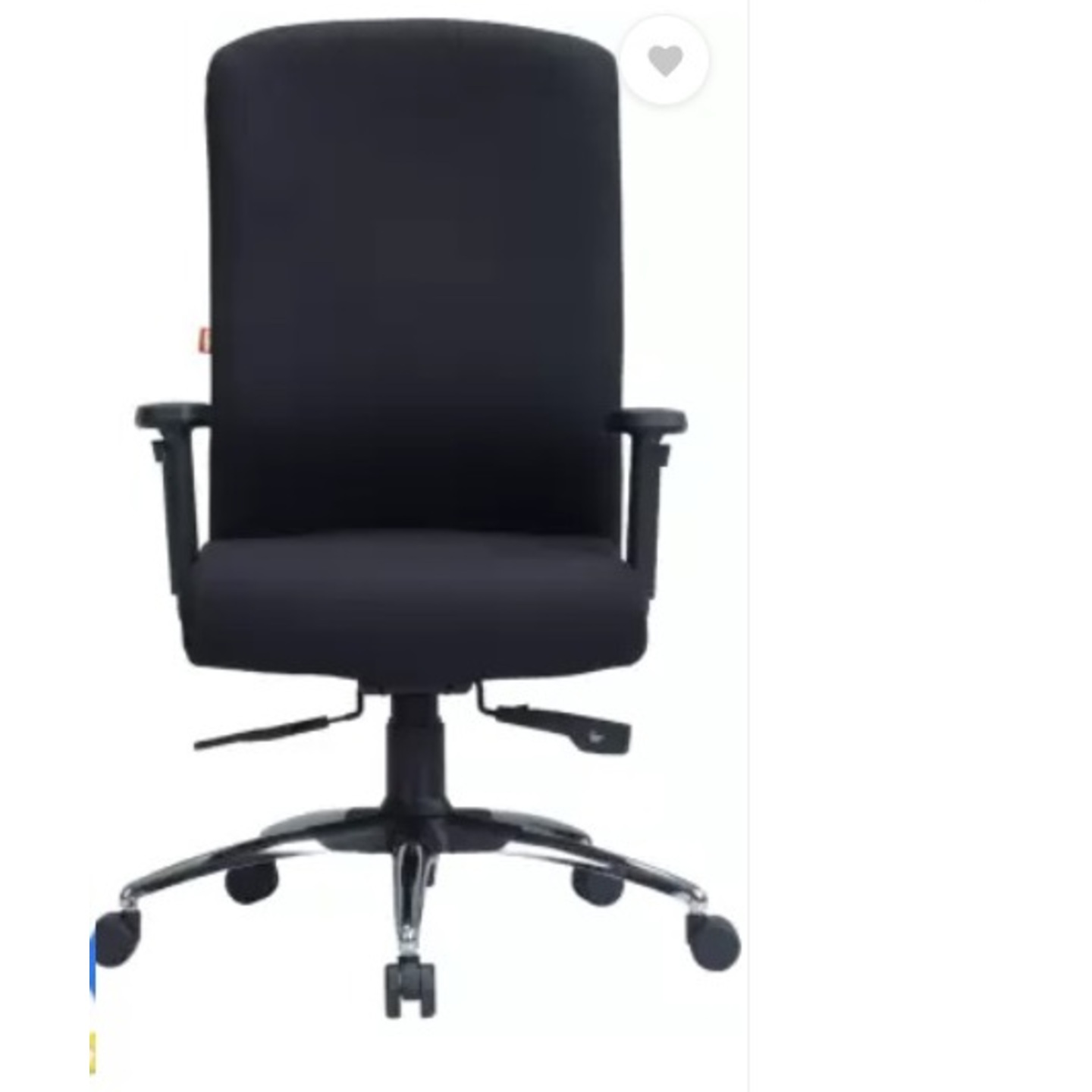 High Back Fabric Revolving Chair, Style - Premium Foam