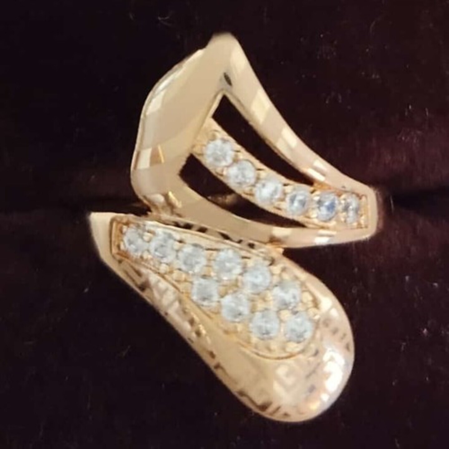 Womens Rose Gold Ring Size 6