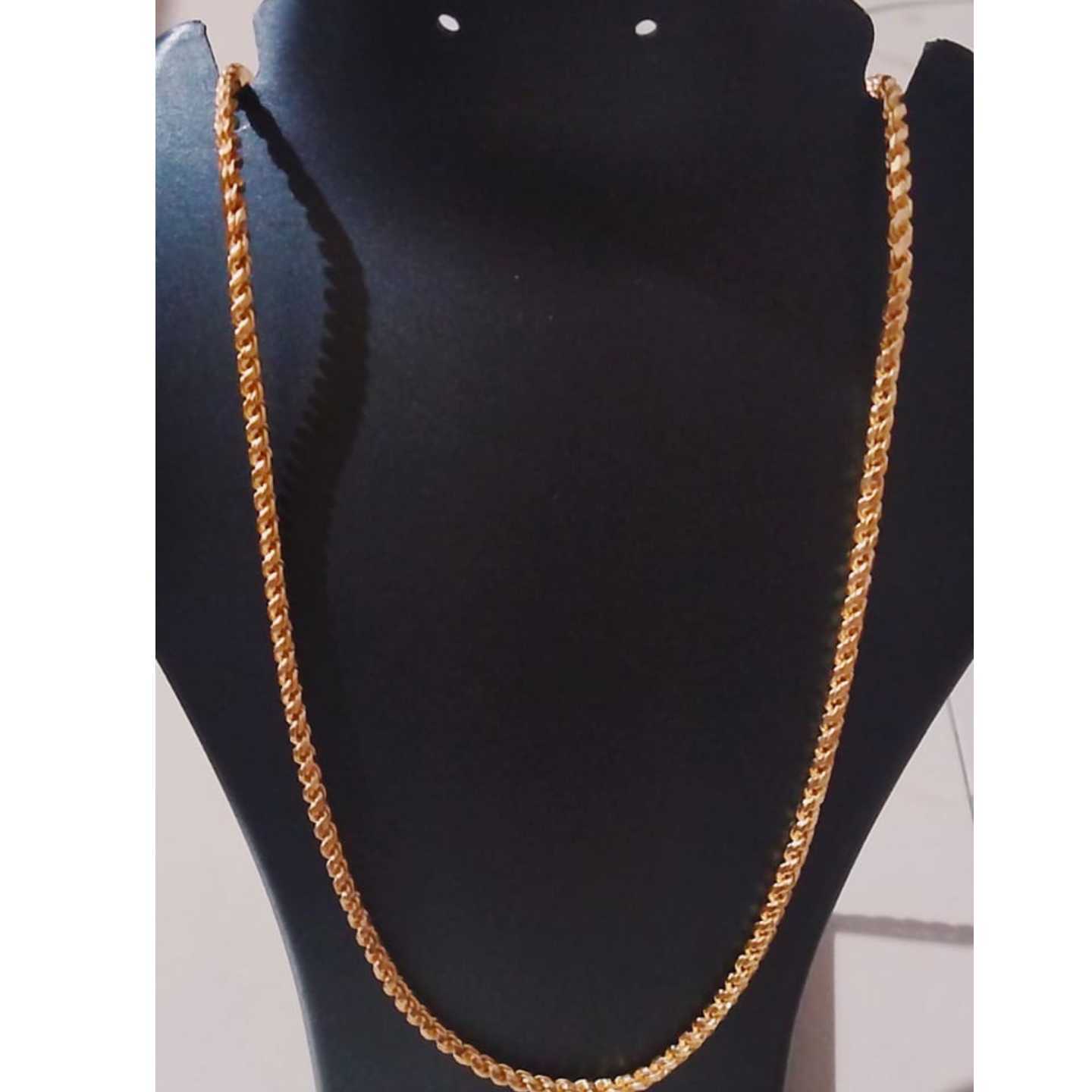 30 , 28, 24,20,18 Gold Plated Rope Chain - free ship