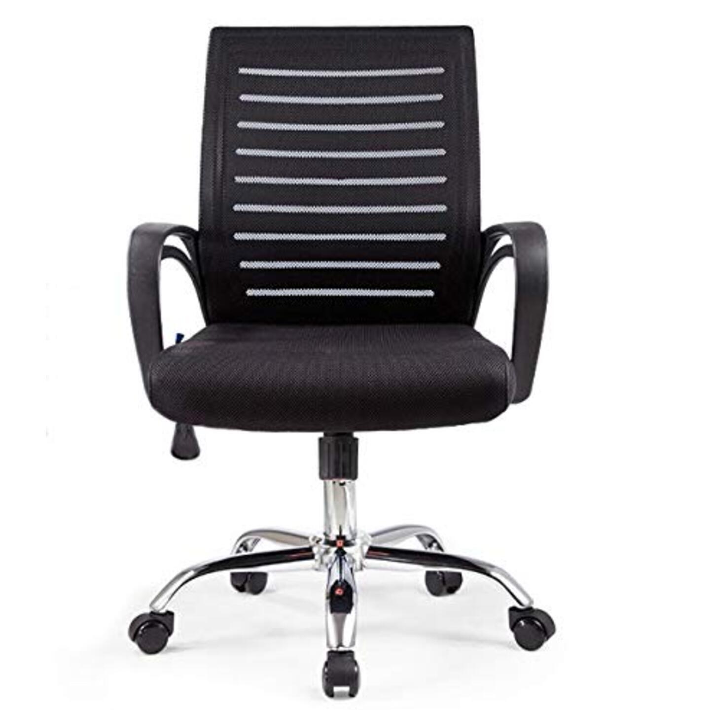 Low Back Mesh Desk Office Chair for Executive ChairEmployee ChairStaff Chairin Black