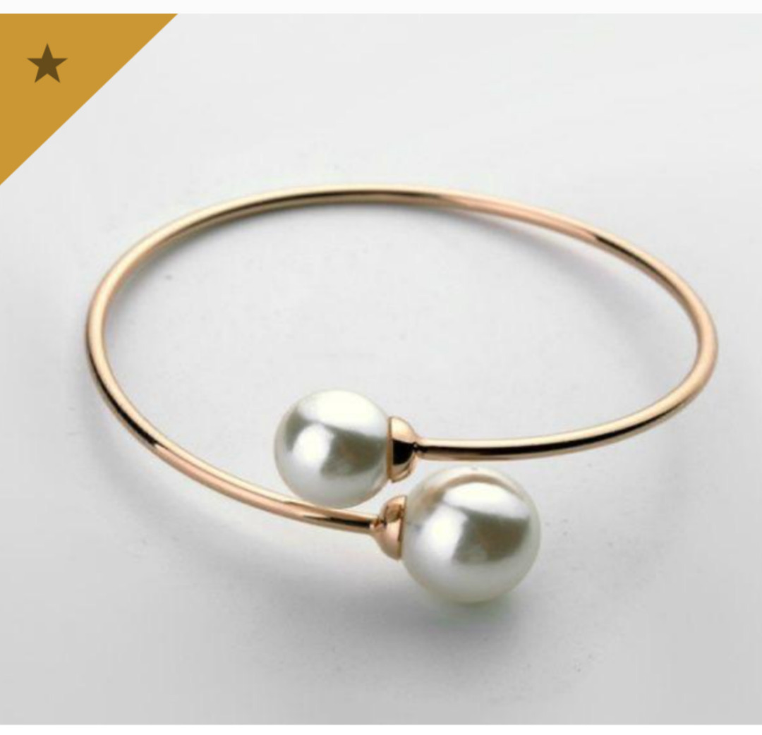 18 K Gold Plated Sterling Silver Womens Bracelete or Kada