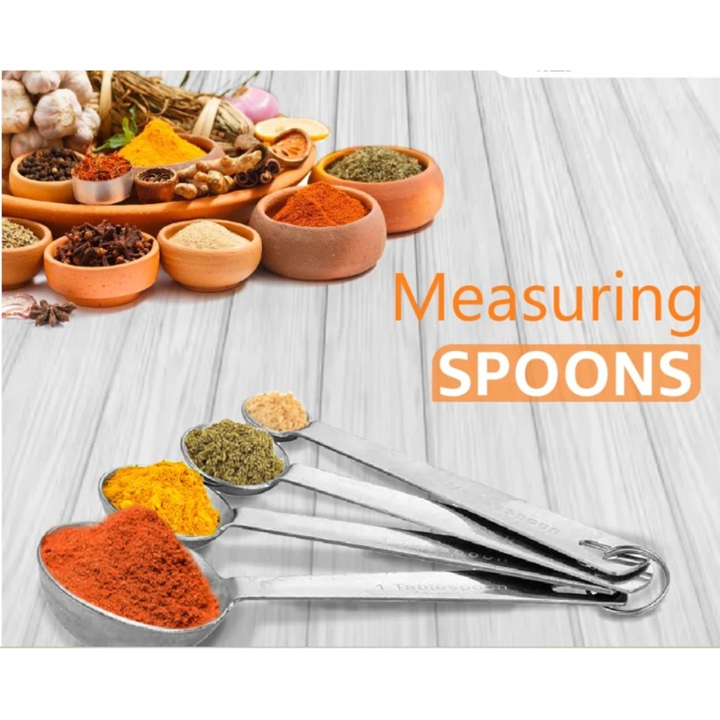 STAINLESS STEEL MEASURING SPOON