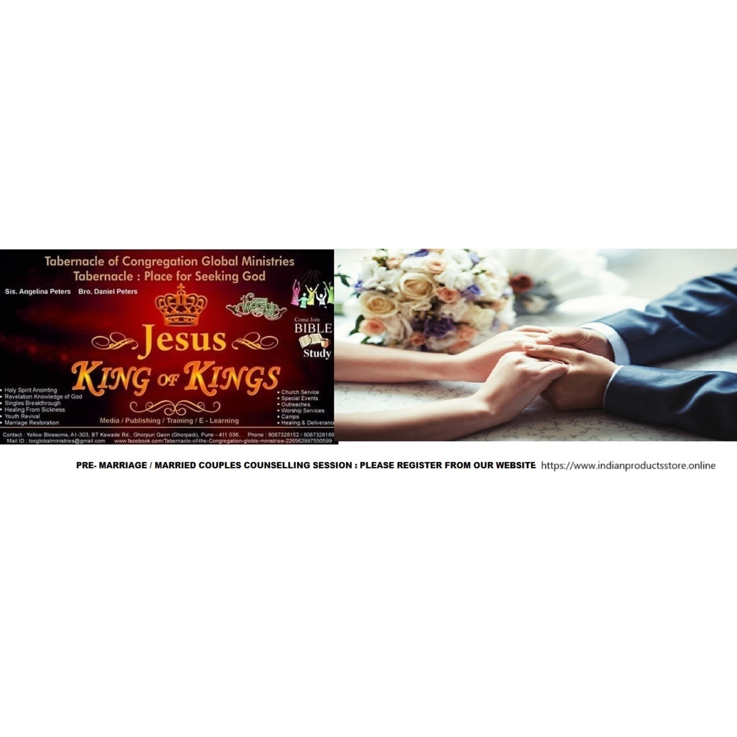  Online Christian Pre Marriage Counselling for Couples/ Couples going through divorce 