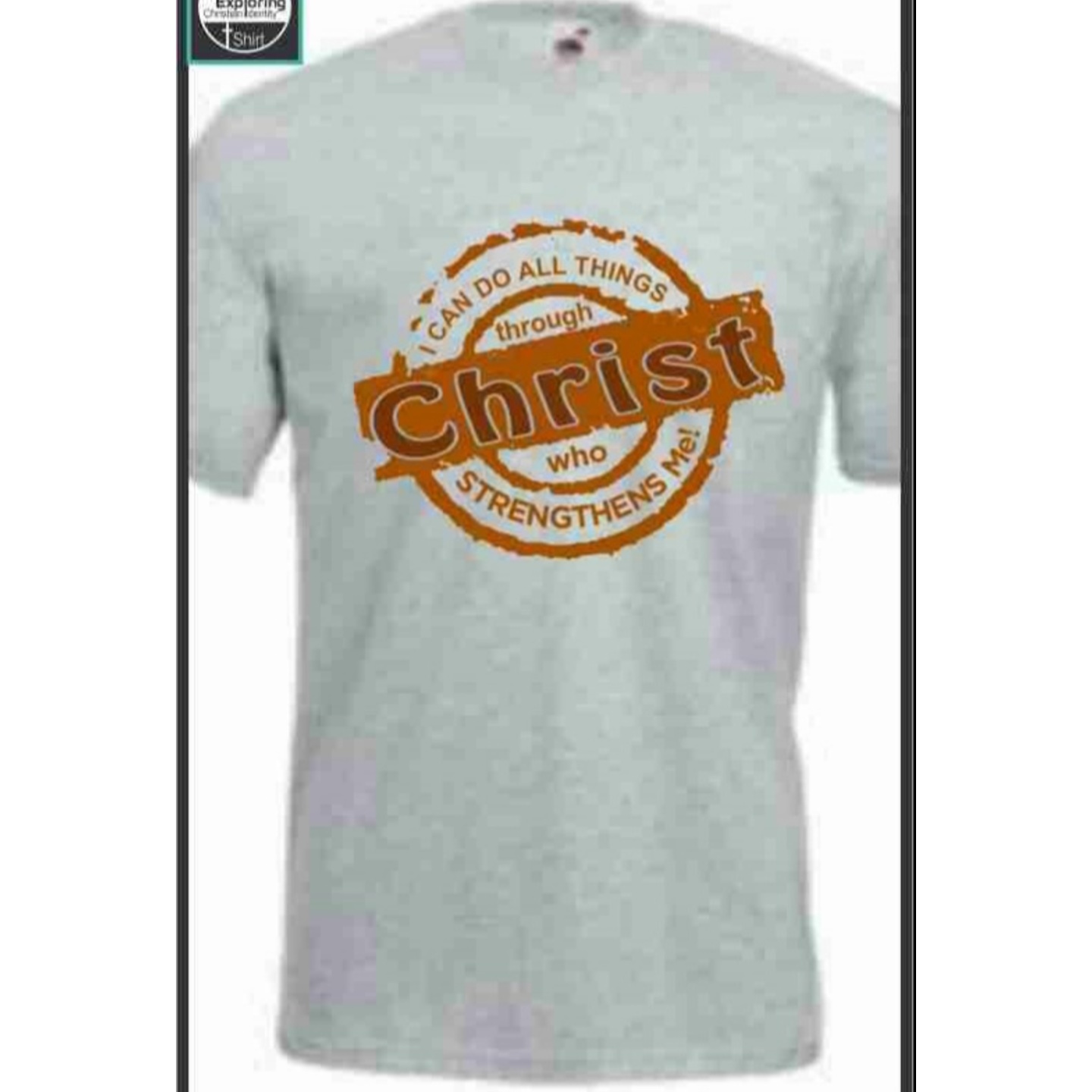 Fathers Day Gift for Dad, I can do all things Christ Who Strengthens me Mens Tshirt,Boyfriend Gift,Wedding, anniversary, Birthday,Valentines day  gift