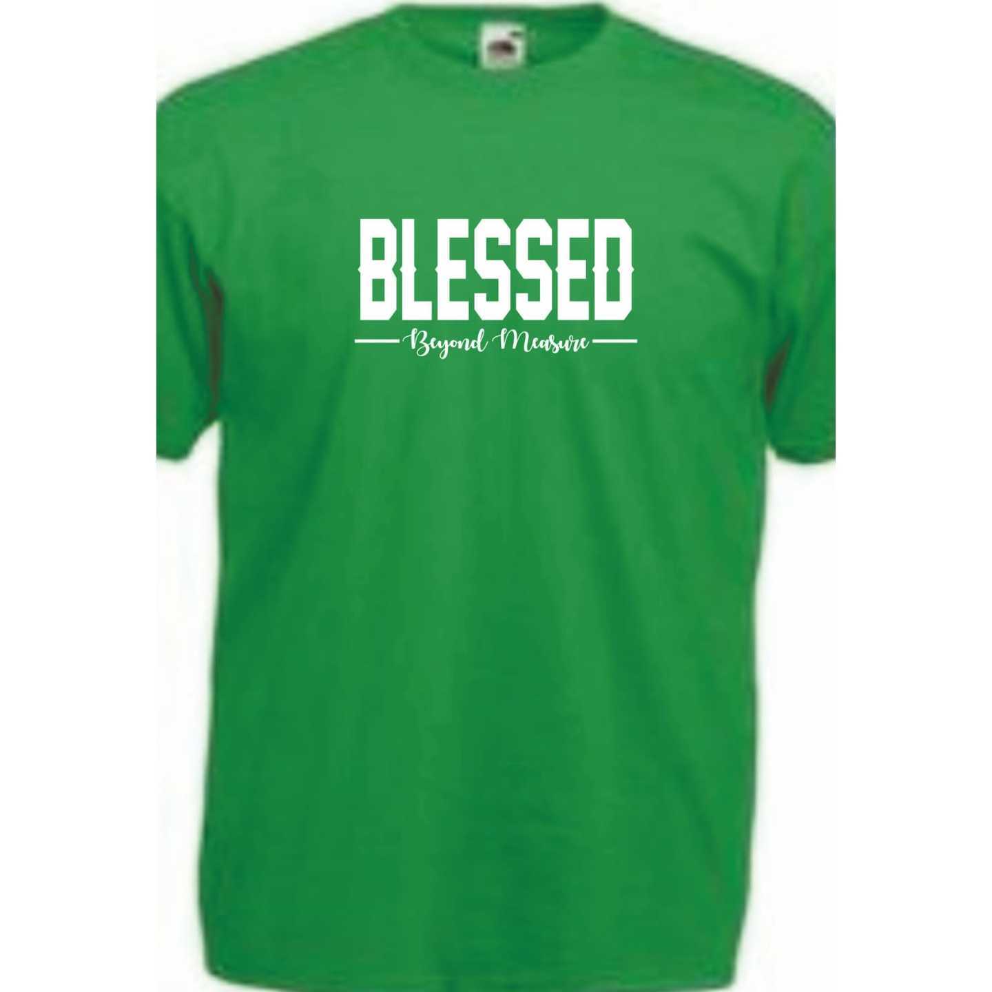 Fathers Day Gift for Dad, Blessed Mens Tshirt,Boyfriend Gift,Wedding, anniversary, Birthday,Valentines day  gift