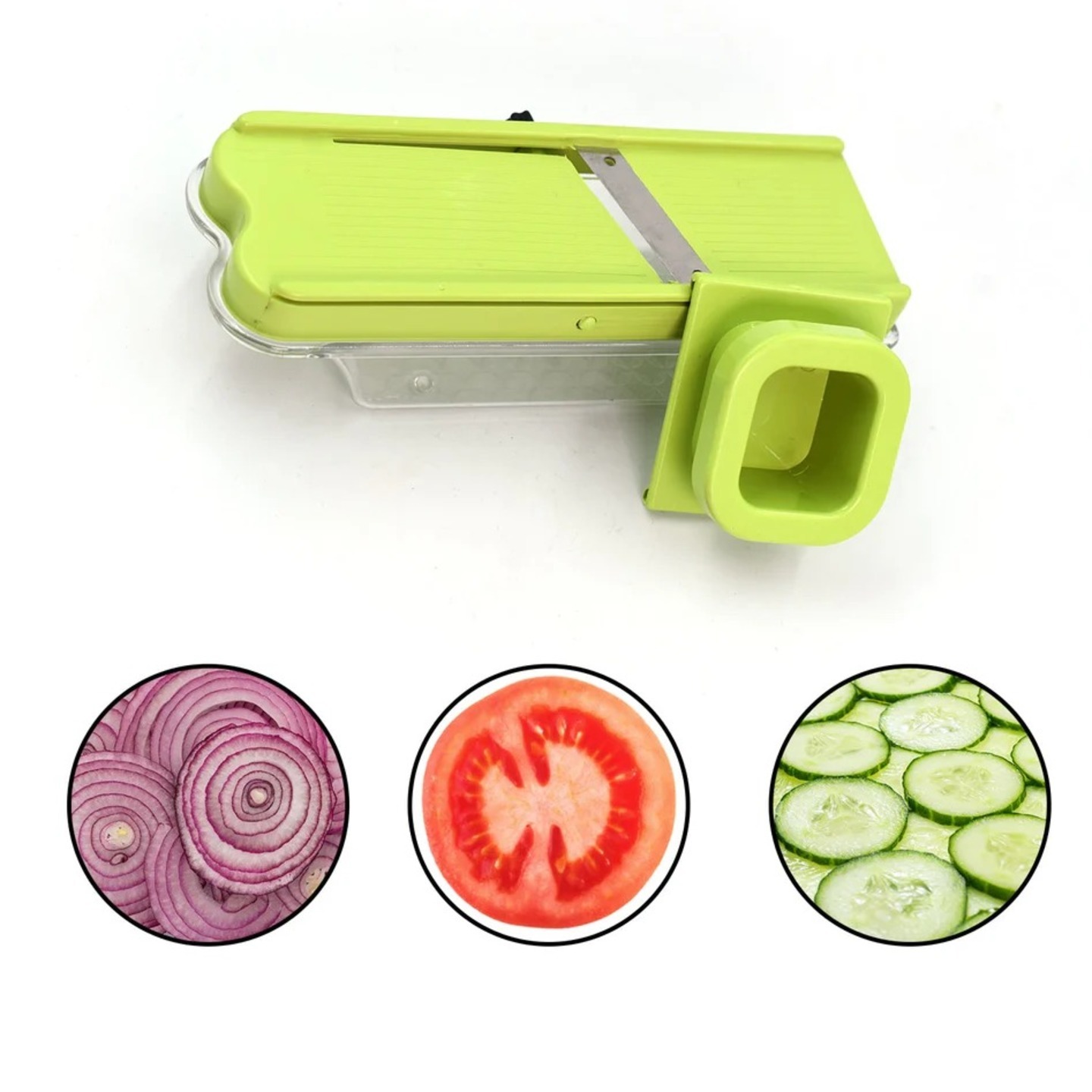 Manual Dry Fruit Slicer - Stainless Steel Blade Cutter for Kitchen and Home Use - Perfect for Chopping Herbs, Garlic, Ginger - Durable ABS Plastic Construction - Easy to Use and Clean