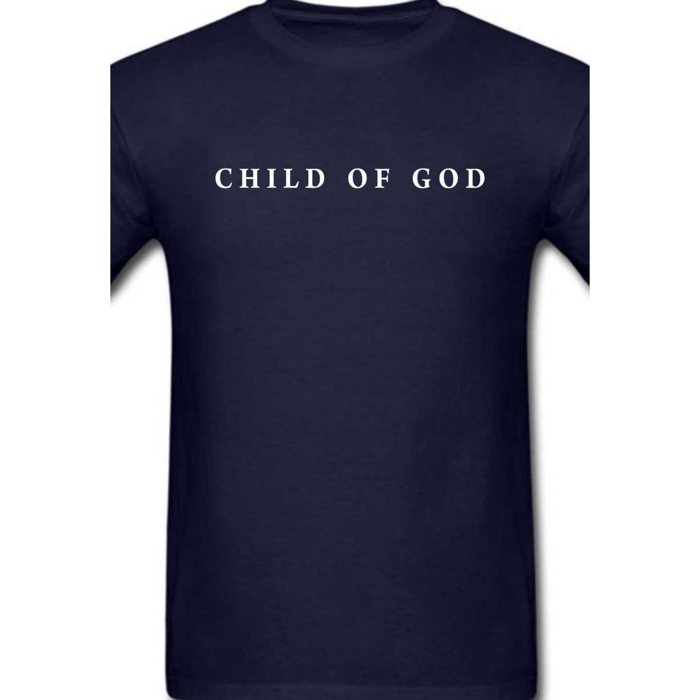 Fathers Day Gift for Dad, Child of God Mens Tshirt,Boyfriend Gift,Wedding, anniversary, Birthday,Valentines day  gift