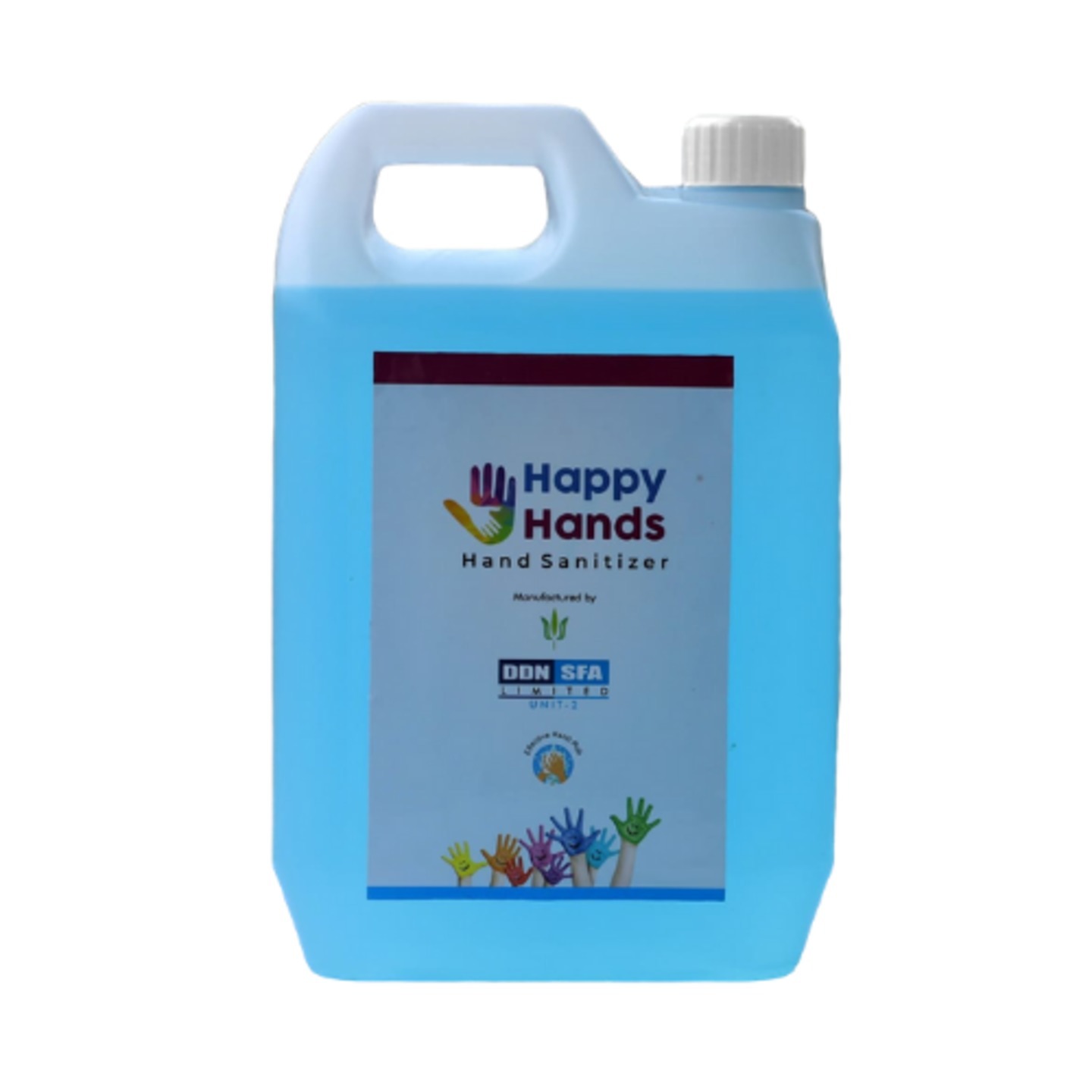 Happy Hands Hand Sanitizers Handrub - 5 ltr