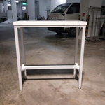 REXIN Modern Minimalist Bar Table in WHITE