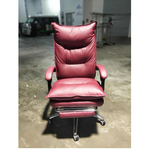 PEDROSA Executive Office Chair in MAROON PU