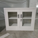 GEAR Low Steel Display Cabinet in IVORY