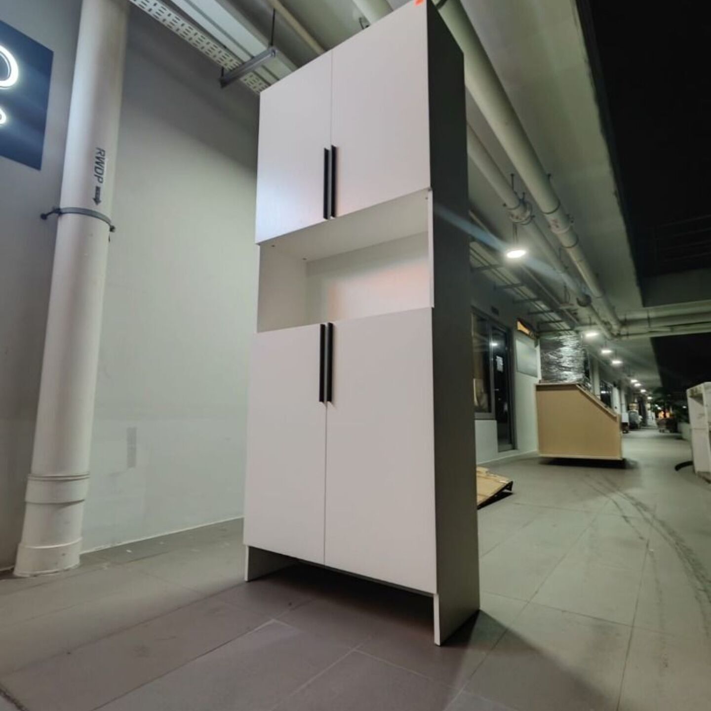 RIVADO 0.8M Shoe Cabinet in WHITE