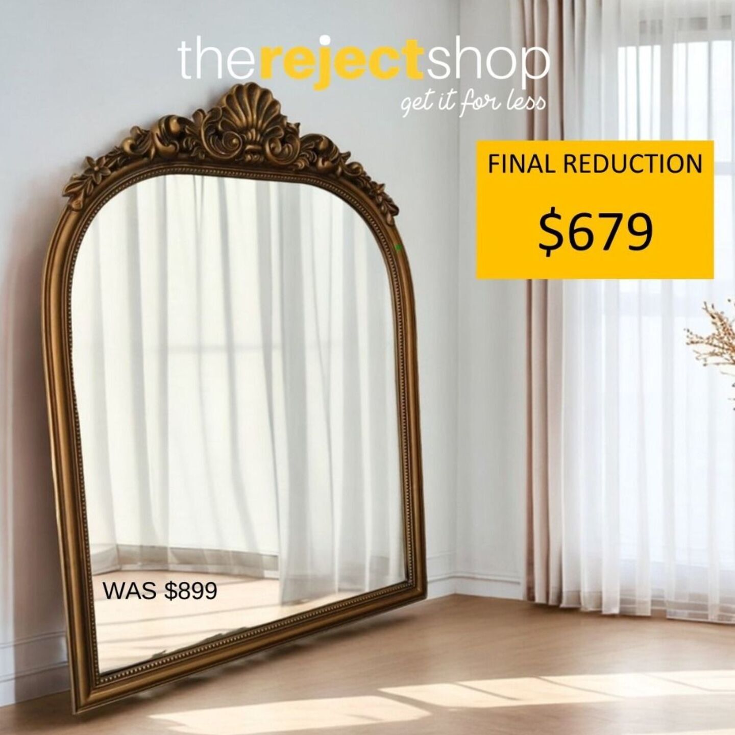 MACALUSO Oversized Floor Mirror
