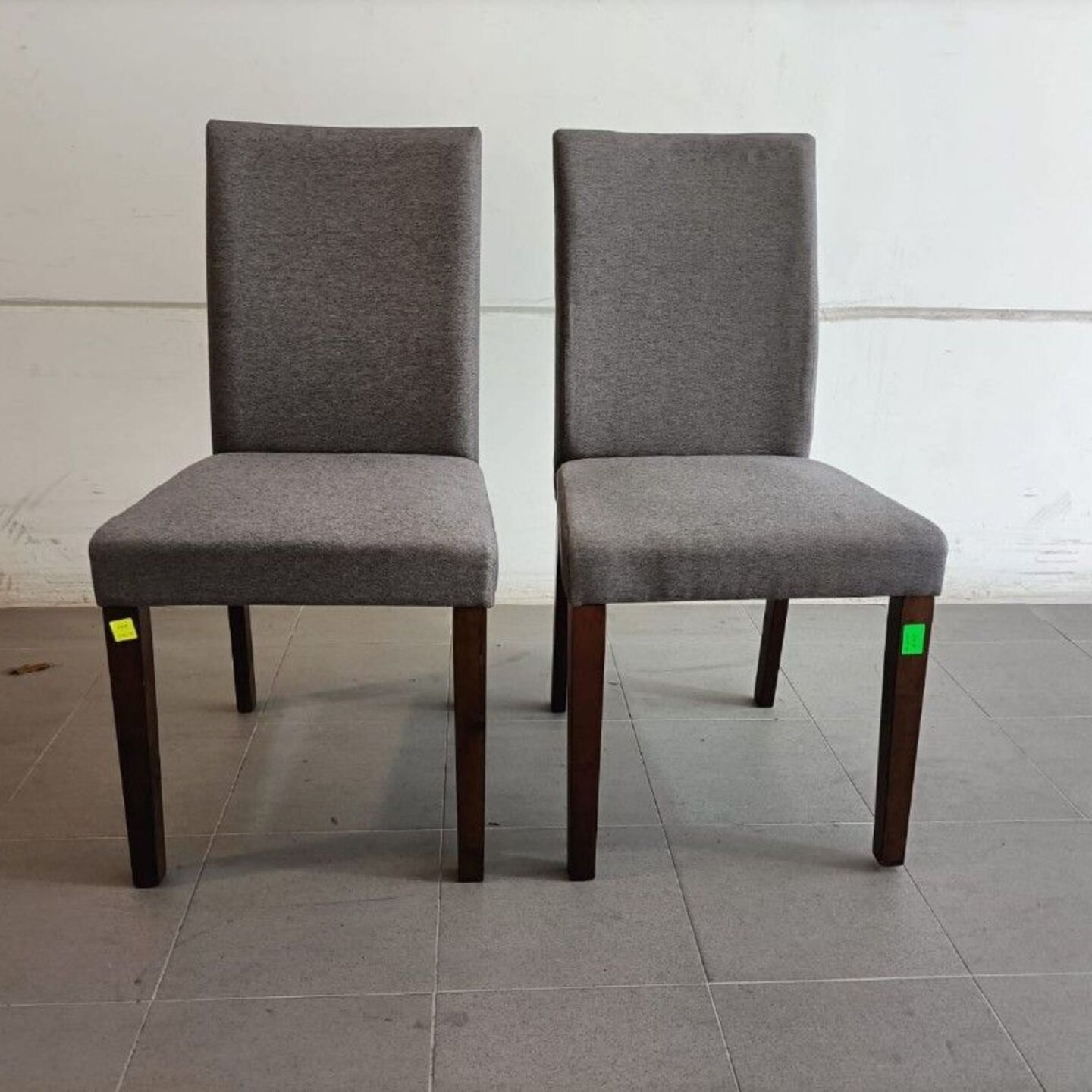 2 x HUNSDALE Dining Chairs in WENGE