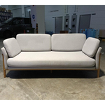 ENKA 3 Seater Sofa in LIGHT GREY FABRIC
