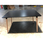 VIENNA Dining Table in BLACK (M)