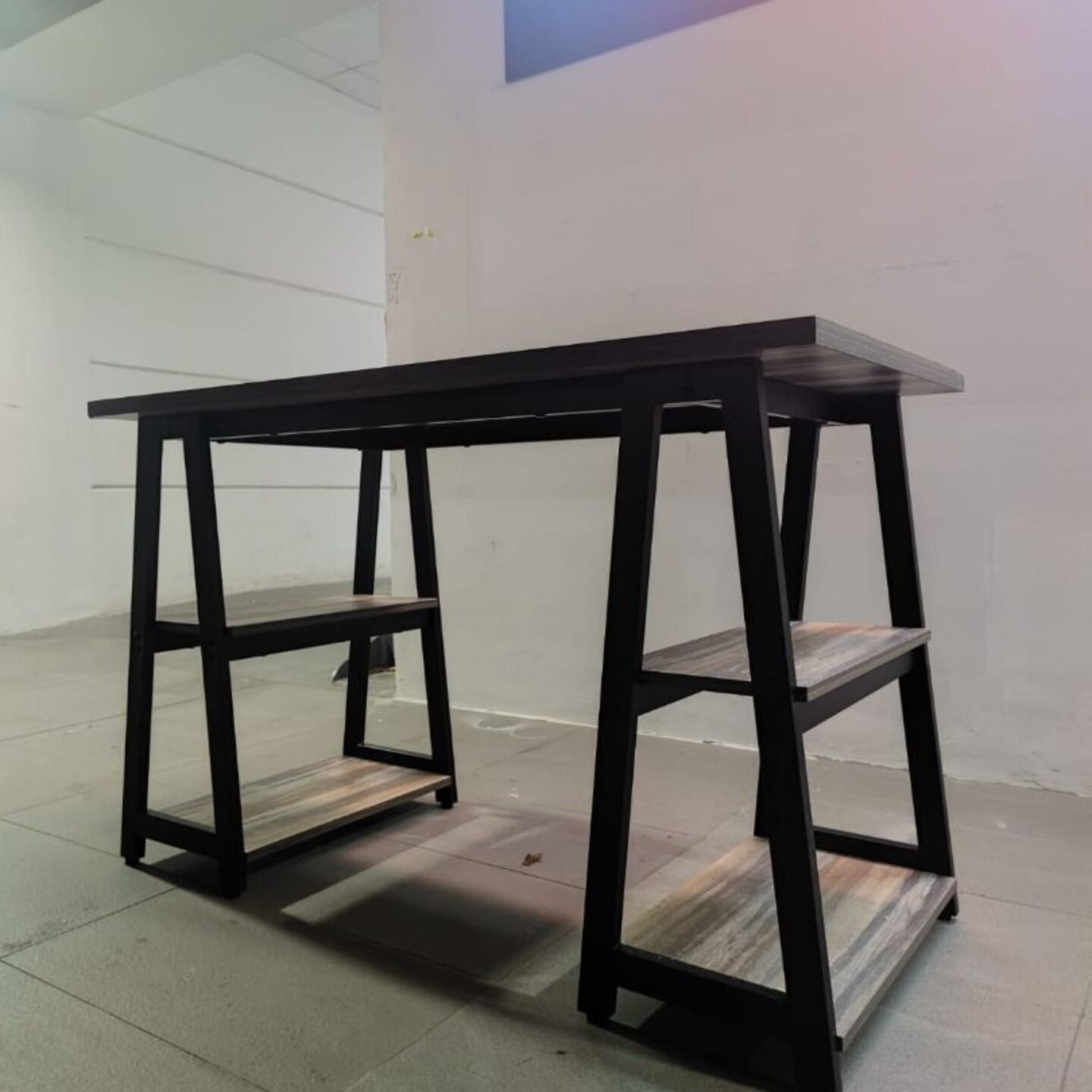 ERISA Study Desk with Shelves
