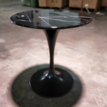 ZYLINES BLACK Modern Marble Top Dining Table