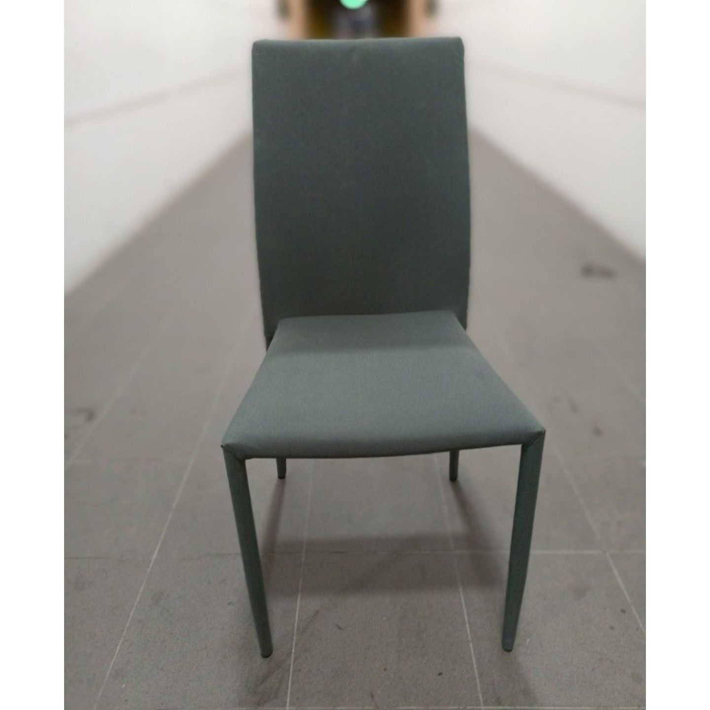 FIRE SALE - GLASSON Dining Chair in LIGHT GREY - ONE ONLY
