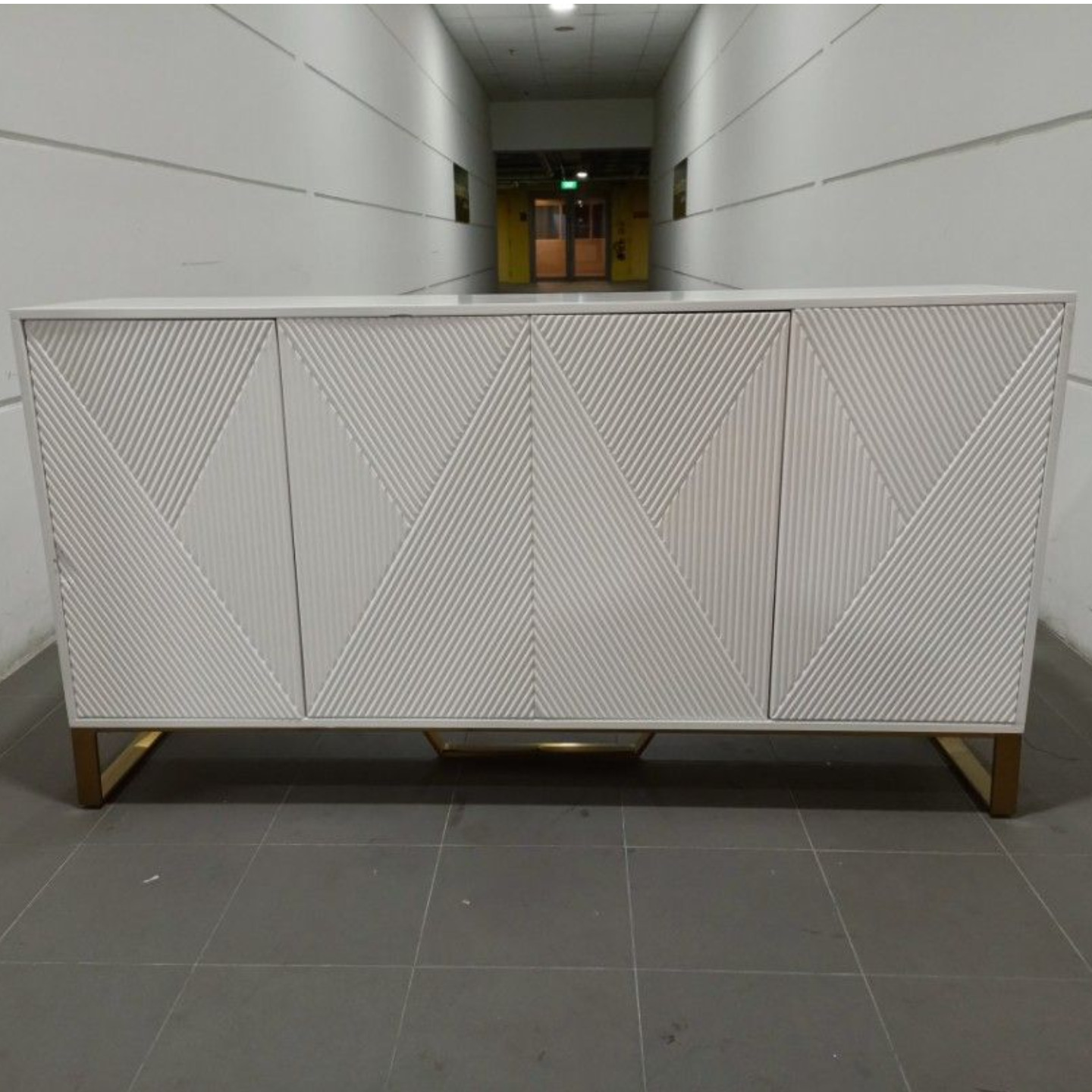 FURTHER REDUCTION PROMO - RIGATONE 1.6M Sideboard in WHITE