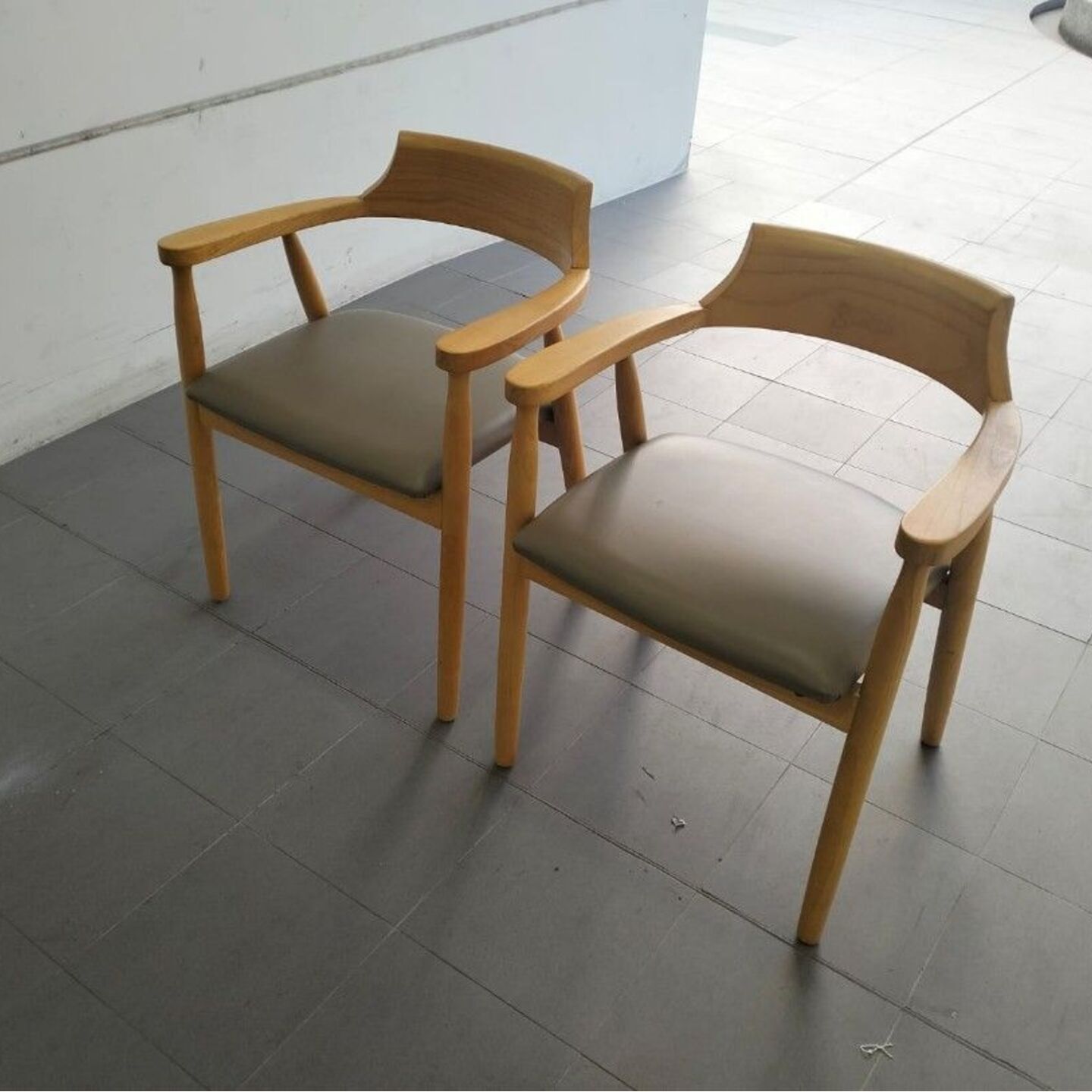 BALDER Wooden Dining Chairs (set of 2)