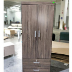 LEFAL II 2 Dr Wardrobe in WALNUT