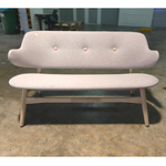 EFFEN 2 Seater Sofa Chair in LIGHT GREYt