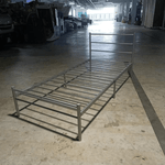 MARTIN Metal Bed Frame in GREY
