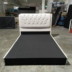 KARA Faux Leather Queen Size Bedframe