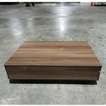 AXL Low Console Coffee Table in WALNUT