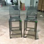 Pair of KAFFER Bar Stool in DARK TINT