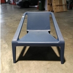KEISA Outdoor Armchair in BLUE
