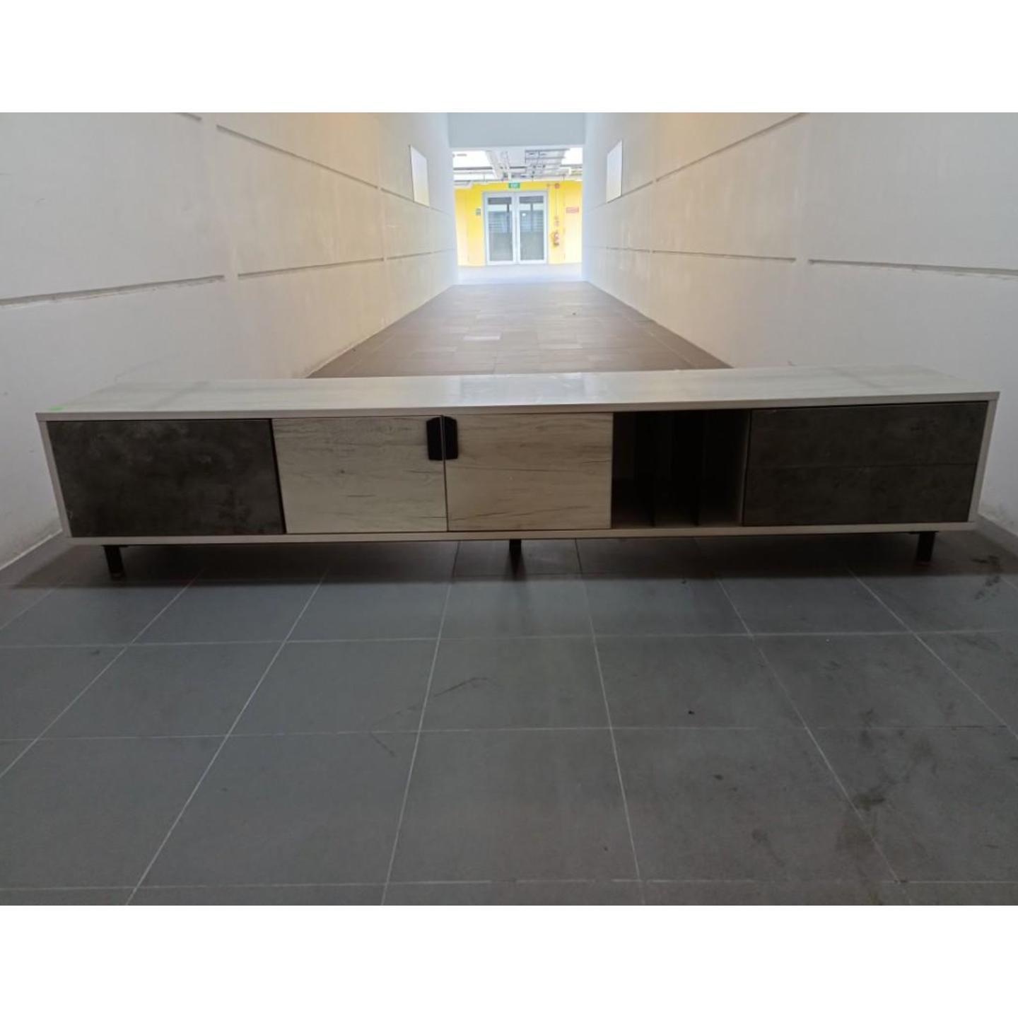 KONKRETE INDUSTRI Series Cement Screed TV Console