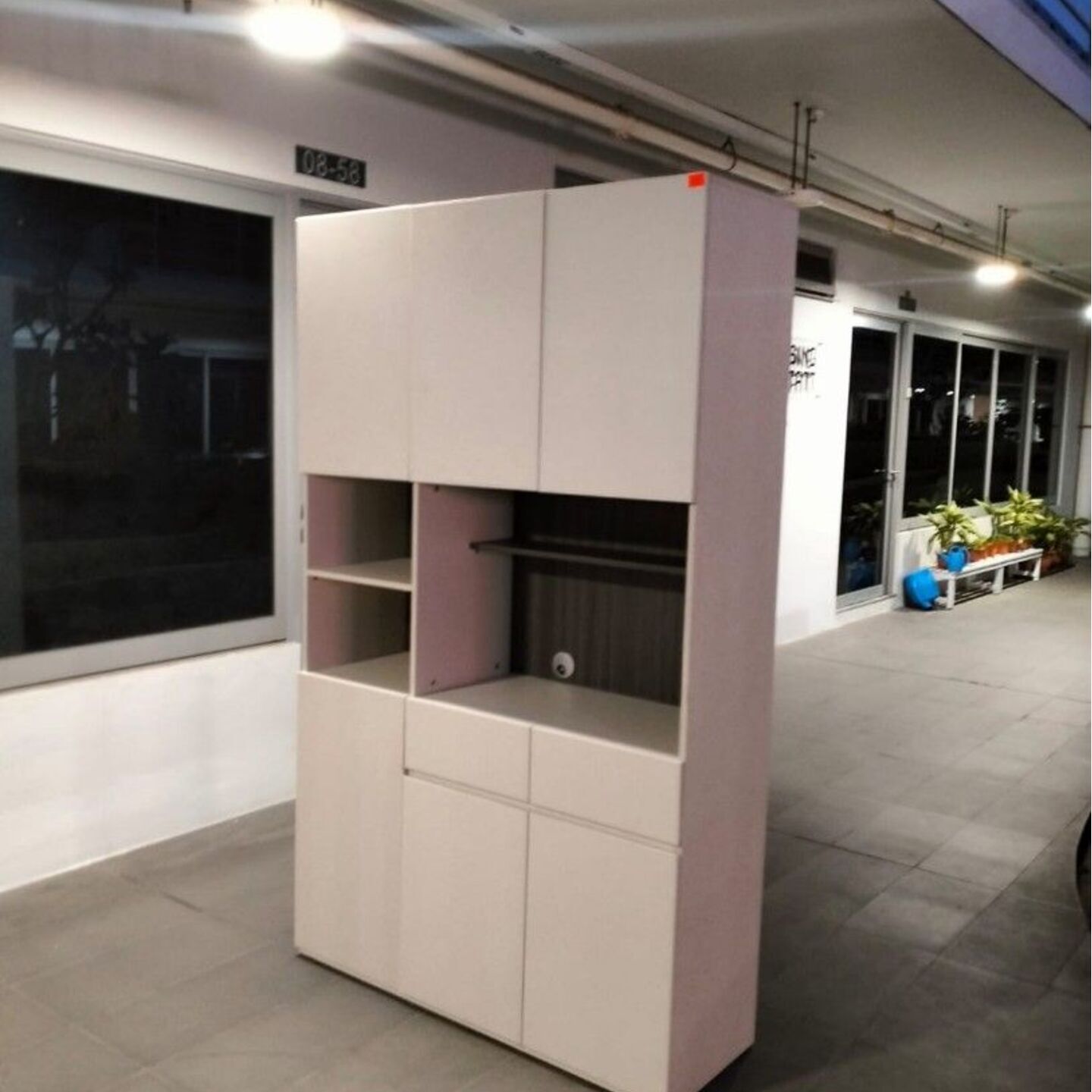 ZACCHAEUS 1.2M Kitchen Cabinet